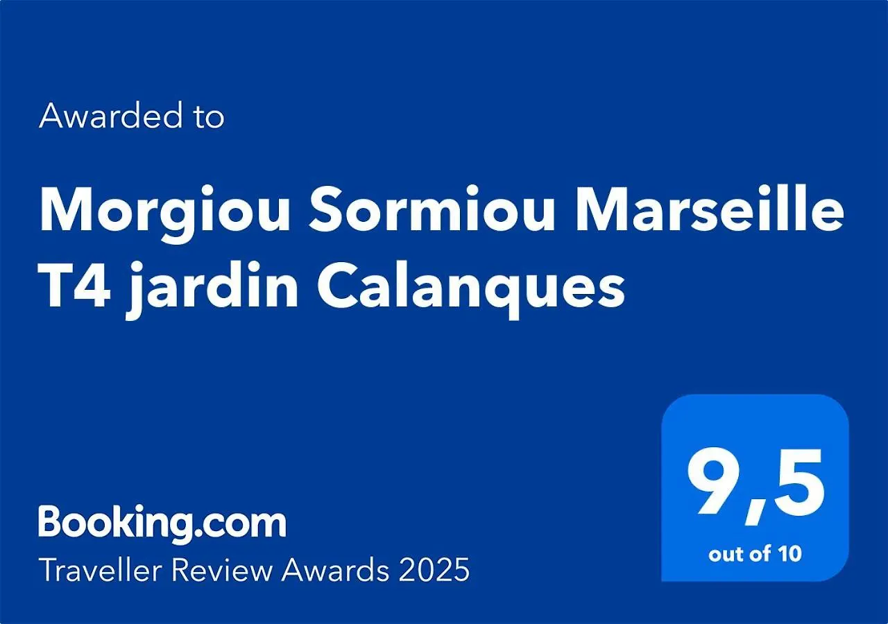 דירה Morgiou Sormiou Marseille T4 Climatise Familial - 3 Chambres - Terrasse Bois - Jardin Privatif - Calanques A Pied - Plages & Velodrome A 10 Min - Ideal Familles & Randonneurs & Grimpeurs - Escalade A 5 Min - Marseille Sud